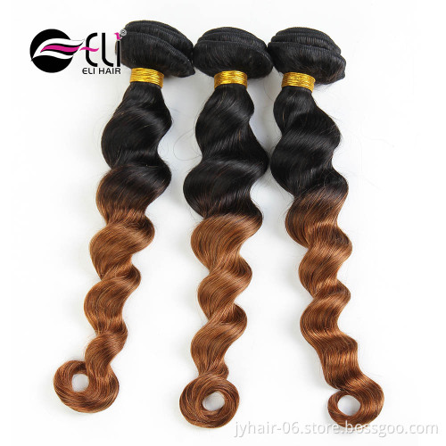 Best sellers double weft cheap indian hair raw unprocessed virgin ombre hair extensions